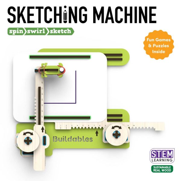 Skillmatics Buildables Sketching Machine DIY STEM Kit (8-99) on Sale - Image 2