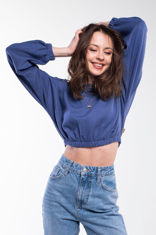 Fresh Crop Top Sweatshirt Discount