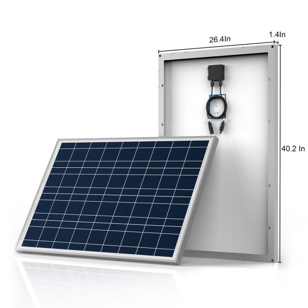 100W Polycrystalline Solar Panel For 12V Battery Charging Online - Image 2