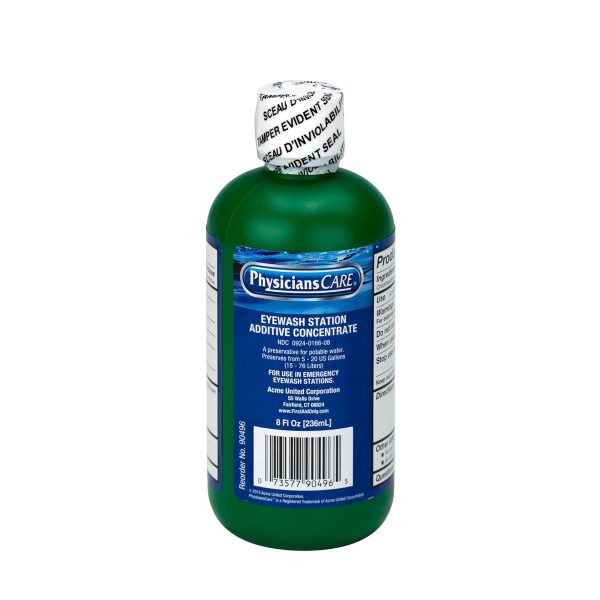 Eyewash Additive, 8 Oz. Bottle, Case Of 12 - W-500-90496 Online now
